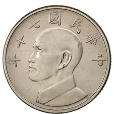 CHINA, REPUBLIC OF, TAIWAN, 5 Yüan, 1981, MS(60-62), Copper-nickel, KM:552