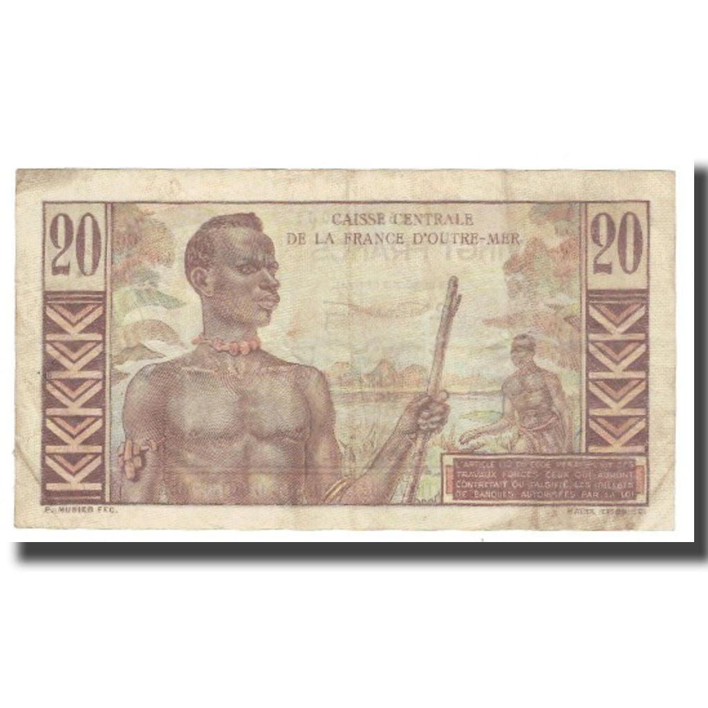 Banknote, Saint Pierre and Miquelon, 20 Francs, KM:24, VF(20-25)