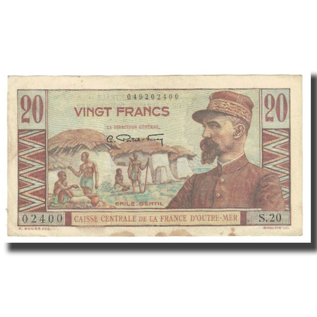 Banknote, Saint Pierre and Miquelon, 20 Francs, KM:24, VF(20-25)