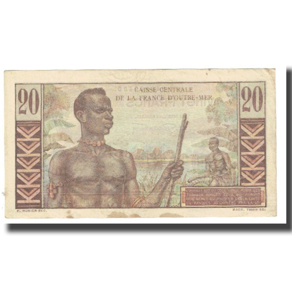 Banknote, Saint Pierre and Miquelon, 20 Francs, KM:24, VF(20-25)