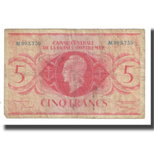 French Equatorial Africa, 5 Francs, VF(20-25), KM:15b