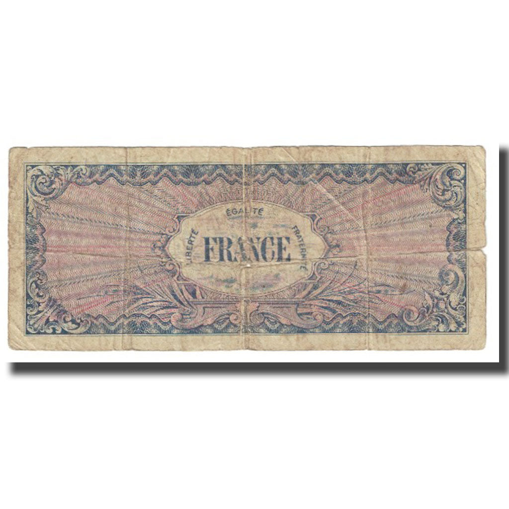 France, 50 Francs, Drapeau/France, 1944, TB, Fayette:24.1, KM:122a
