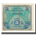 Francia, 5 Francs, Flag/France, 1944, MB, Fayette:vF 17.1, KM:115a