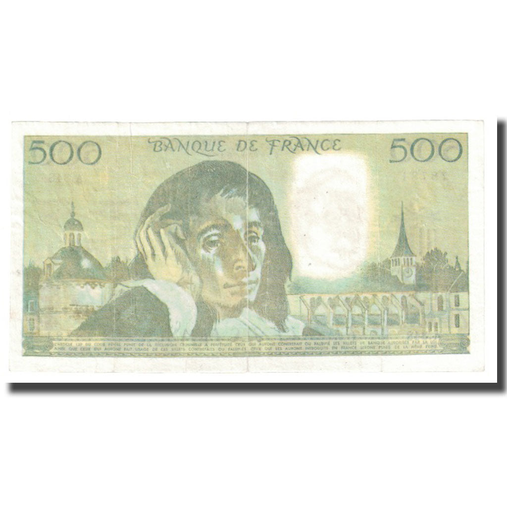 France, 500 Francs, 1991, 1991-01-07, EF(40-45)