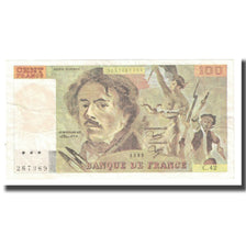 France, 100 Francs, Delacroix, 1983, FAUX, EF(40-45)