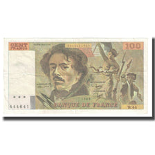 France, 100 Francs, Delacroix, 1982, FAUX, EF(40-45)