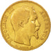 France, Napoleon III, 20 Francs, 1853, Paris,EF(40-45),Gold,KM 781.1,Gadoury1061