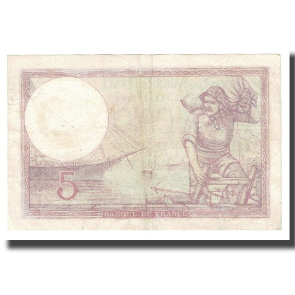 Francja, 5 Francs, Violet, 1931, P. Rousseau and R. Favre-Gilly, 1931-06-11