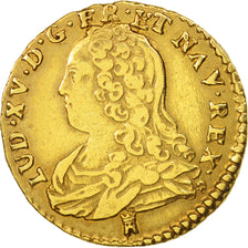 Monnaie, France, Louis XV, 1/2 Louis d'or aux lunettes, 1/2 Louis d'or, 1730