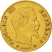 France, Napoléon III, 5 Francs, 1860, Paris, TB+, Or, KM:787.1, Gadoury 1001