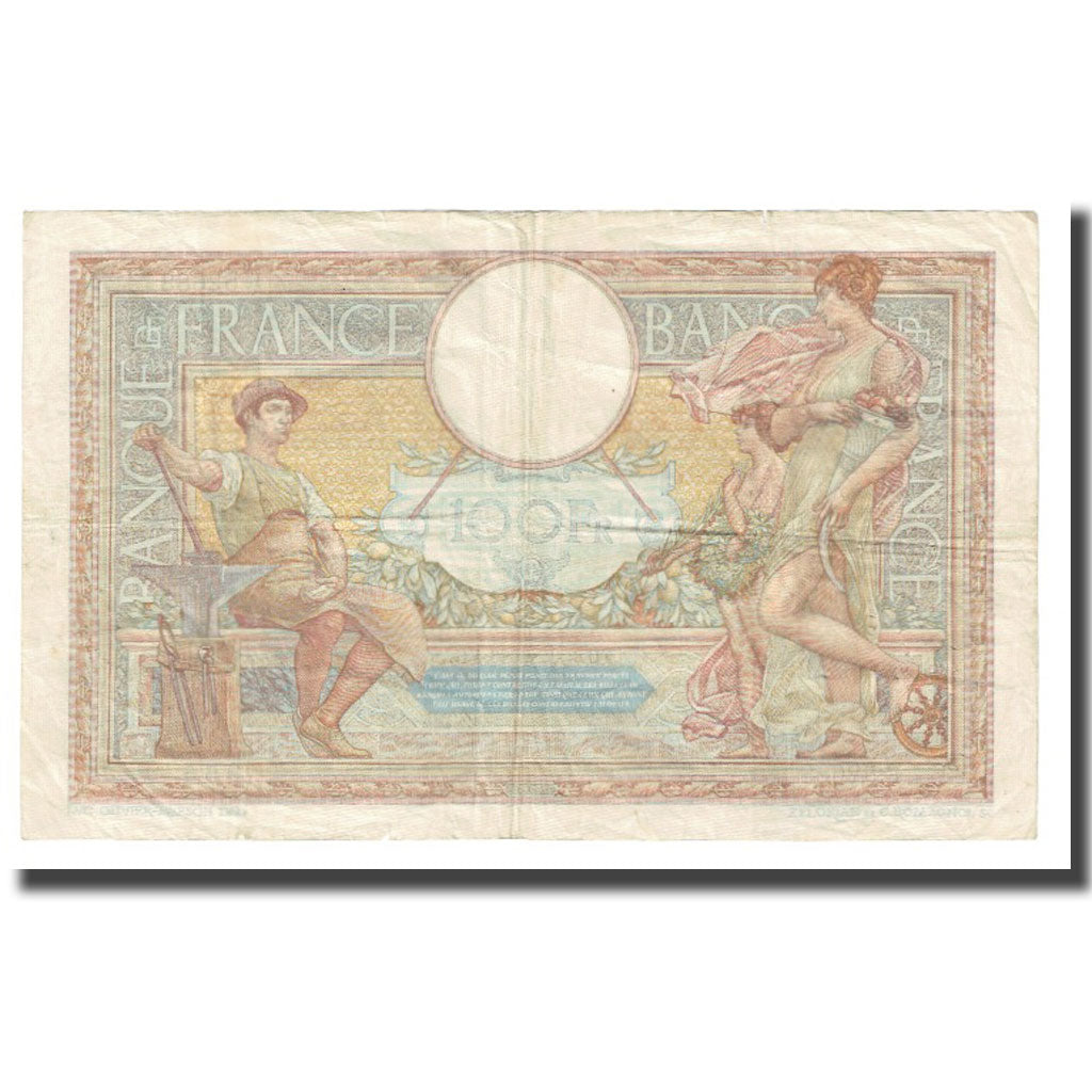 Frankreich, 100 Francs, Luc Olivier Merson, 1936, P. Rousseau and R.