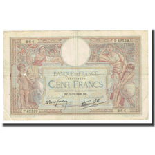 Francia, 100 Francs, Luc Olivier Merson, 1938, P. Rousseau and R. Favre-Gilly