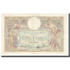 France, 100 Francs, Luc Olivier Merson, 1938, P. Rousseau and R. Favre-Gilly