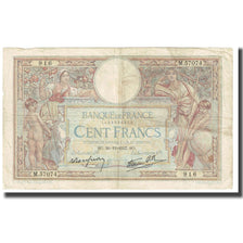 France, 100 Francs, Luc Olivier Merson, 1937, P. Rousseau and R. Favre-Gilly