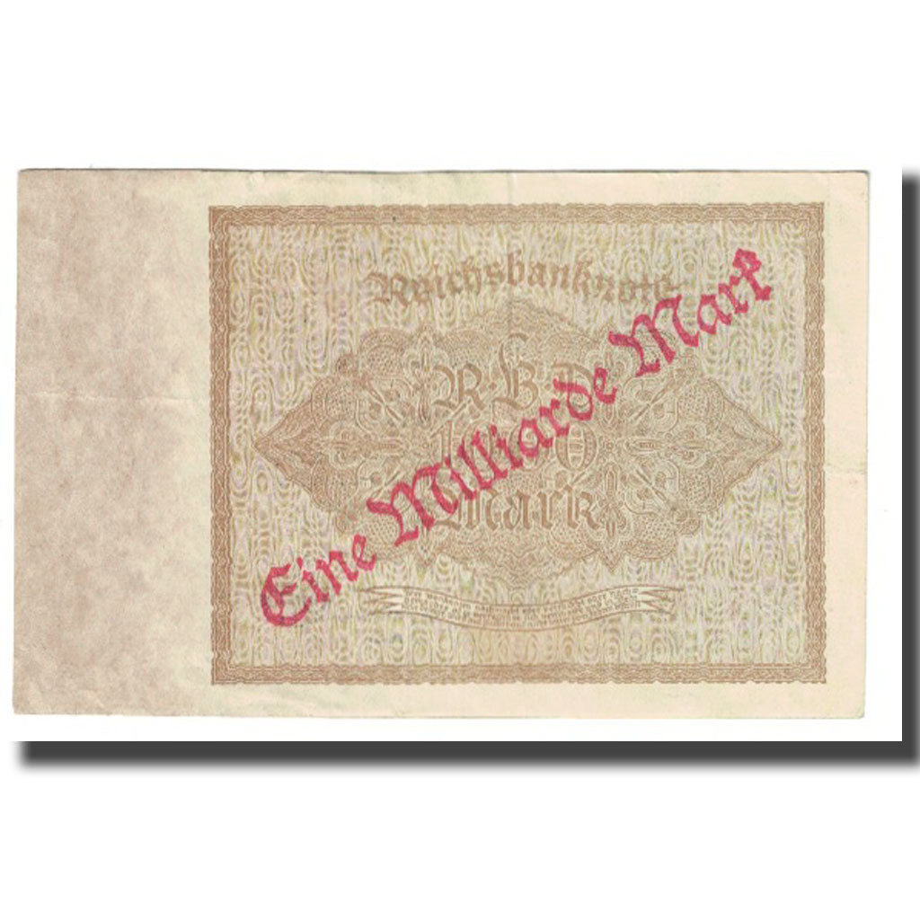 Banknote, Germany, 1 Milliarde Mark on 1000 Mark, 1922, 1922-12-15, KM:113a