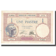 Billet, FRENCH INDO-CHINA, 1 Piastre, KM:48a, TTB