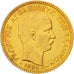 Greece, George I, 20 Drachmai, 1884, Paris, EF(40-45), Gold, KM:56