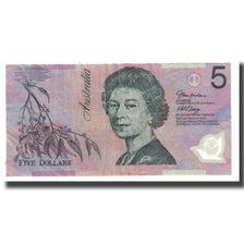Nota, Austrália, 5 Dollars, KM:57e, EF(40-45)
