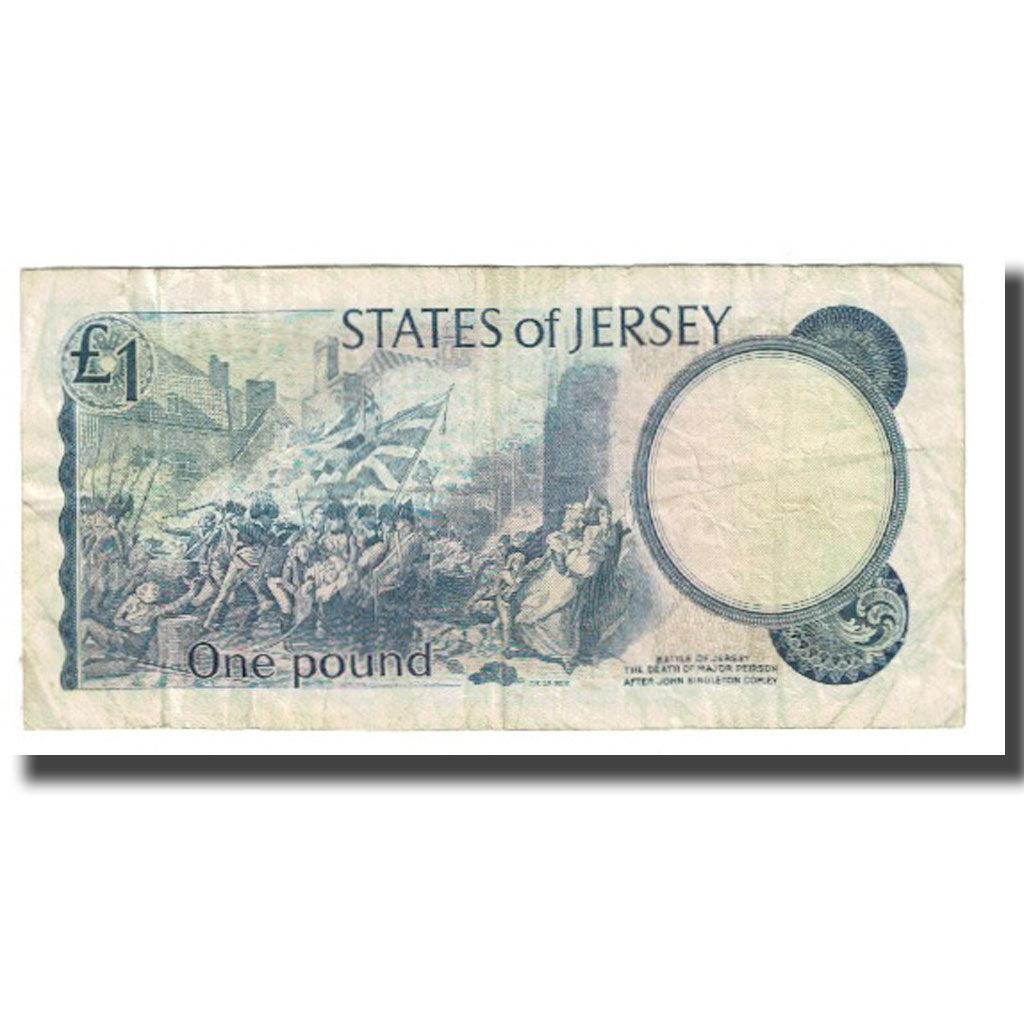 Banconote, Jersey, 1 Pound, KM:11a, MB
