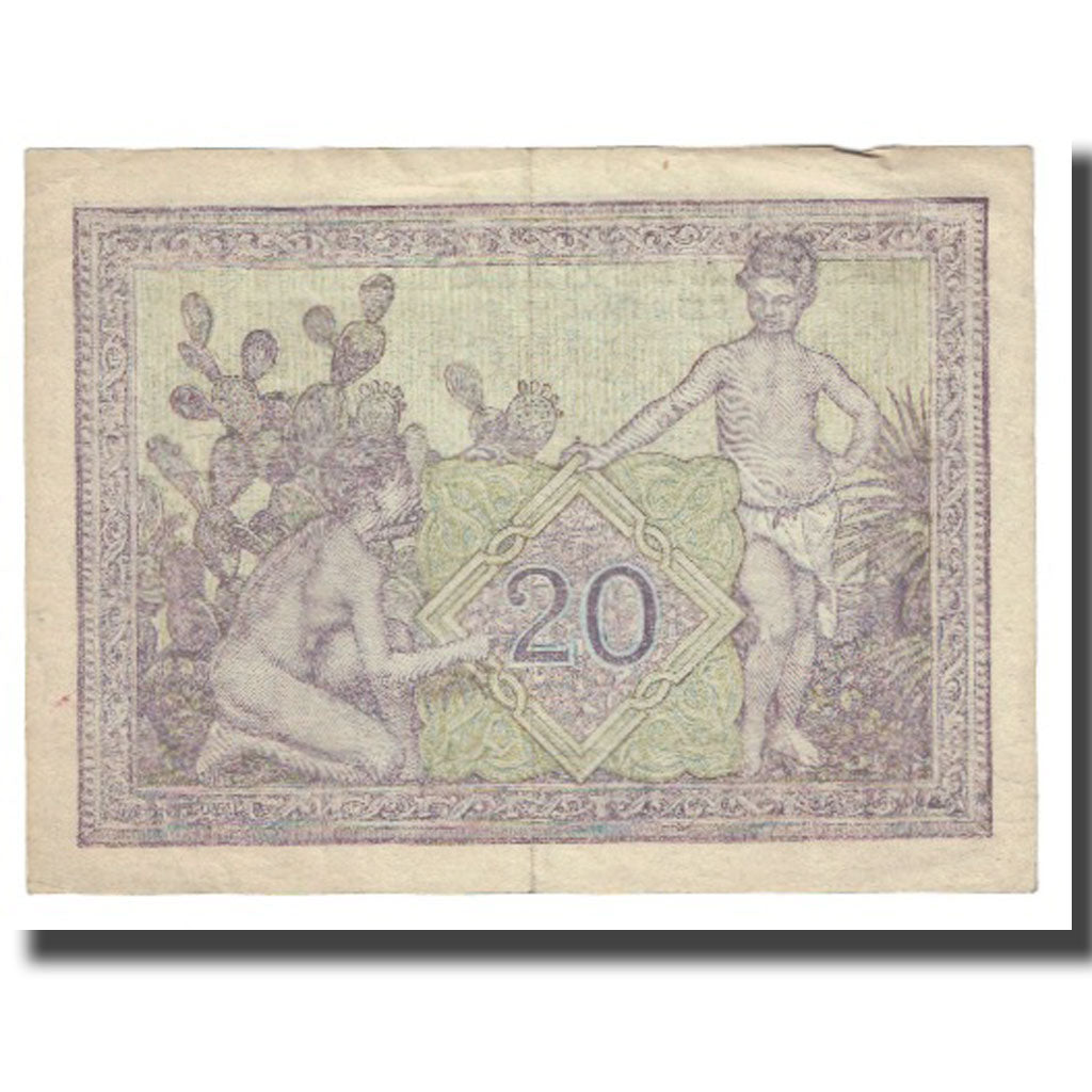 Banknote, Algeria, 20 Francs, 1944, 1944-04-25, KM:92b, EF(40-45)