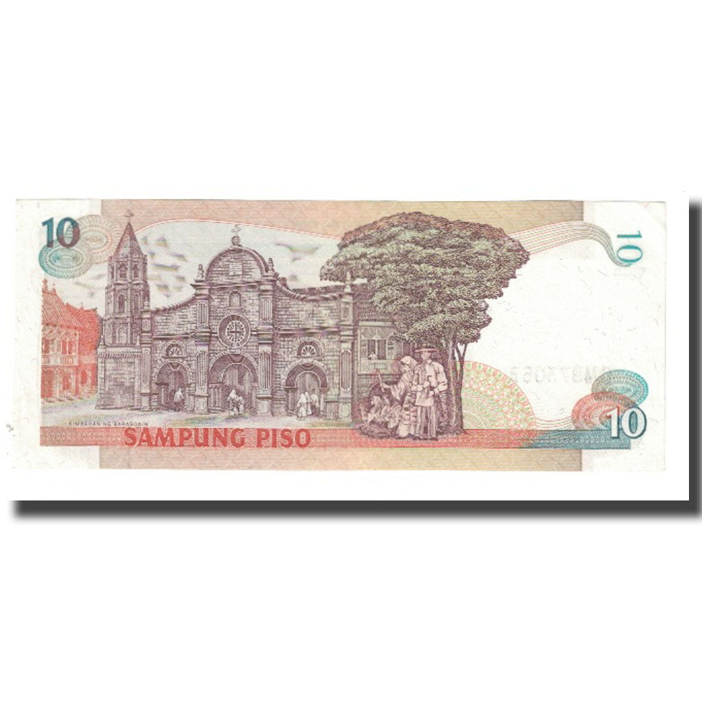 Banknote, Philippines, 10 Piso, KM:169b, UNC(65-70)