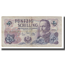 Banknote, Austria, 50 Schilling, 1962, 1962-07-02, KM:137a, VF(20-25)