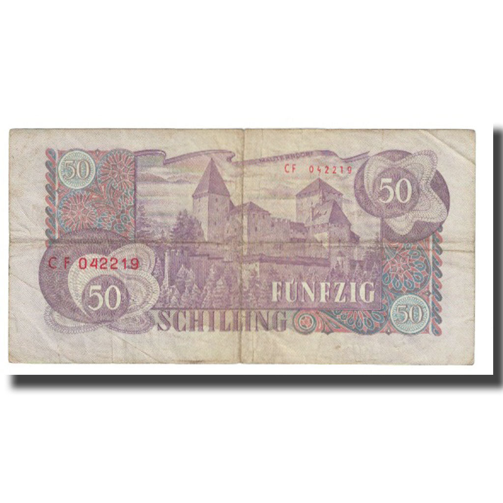 Banknote, Austria, 50 Schilling, 1962, 1962-07-02, KM:137a, VF(20-25)