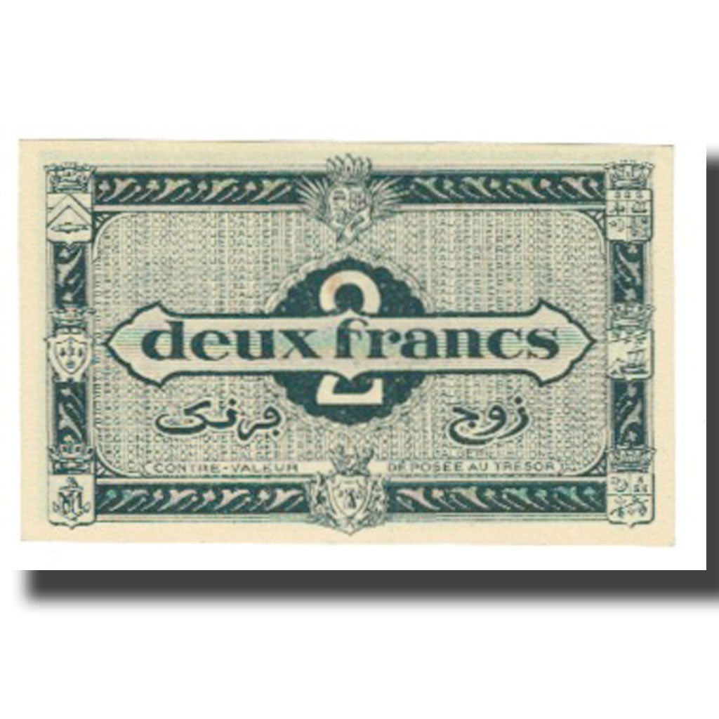 Banknote, Algeria, 2 Francs, 1949, 1949-03-01, KM:102, UNC(63)