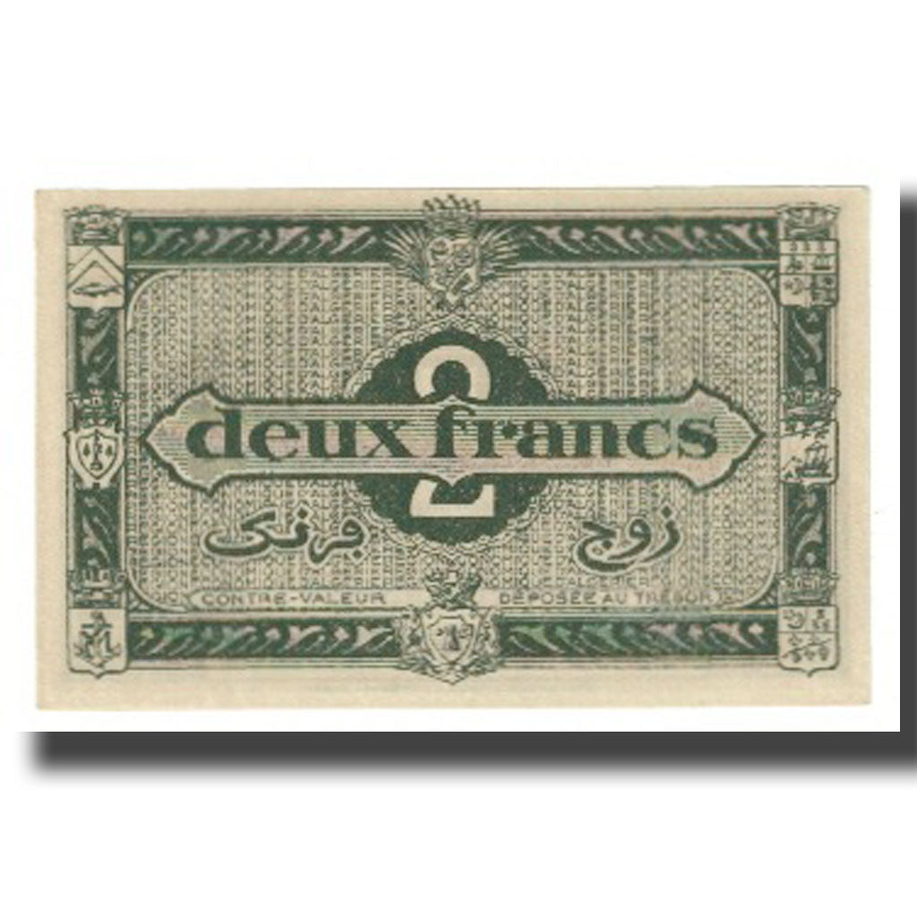 Banknote, Algeria, 2 Francs, 1949, 1949-03-01, KM:102, UNC(63)