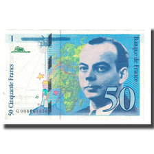 Francja, 50 Francs, St Exupéry, 1993, D.Bruneel-J.Bonnardin-Y.Barroux, UNC(63)