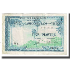Banknote, FRENCH INDO-CHINA, 1 Piastre = 1 Dong, KM:105, EF(40-45)