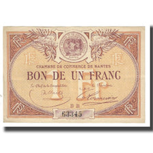 Frankrijk, Nantes, 1 Franc, TTB, Pirot:88-5