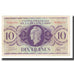 Banconote, Africa equatoriale francese, 10 Francs, 1941, 1941-12-02, KM:11a, BB+