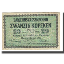 Geldschein, Deutschland, 20 Kopeken, 1916, 1916-04-17, KM:R120, S