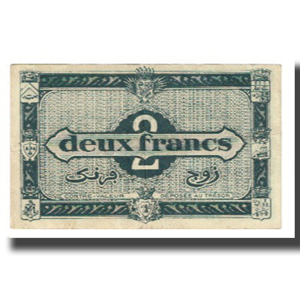 Banknote, Algeria, 2 Francs, 1949, 1949-03-01, KM:102, EF(40-45)