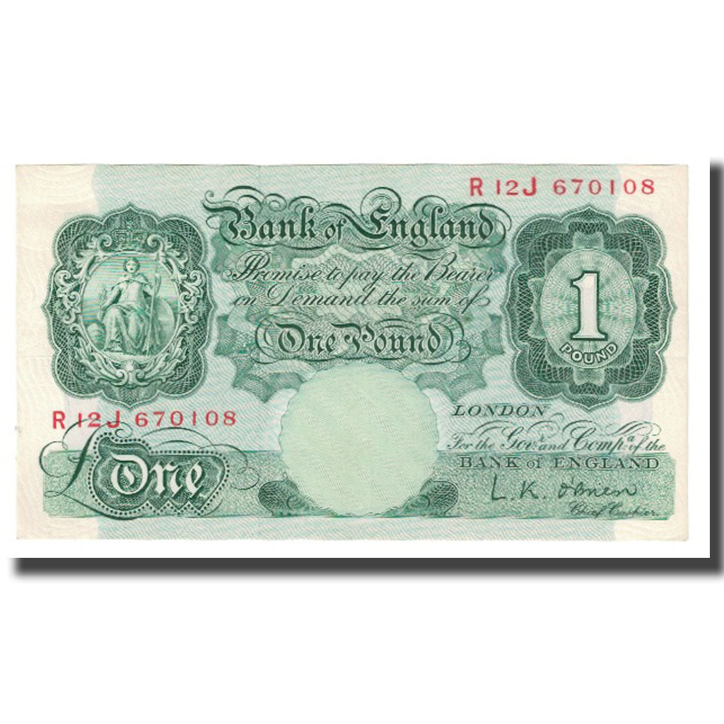 Banconote, Gran Bretagna, 1 Pound, KM:369a, BB