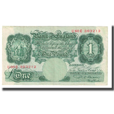 Billete, 1 Pound, Gran Bretaña, KM:369a, MBC