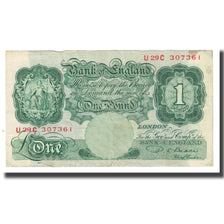 Billet, Grande-Bretagne, 1 Pound, KM:369a, TTB