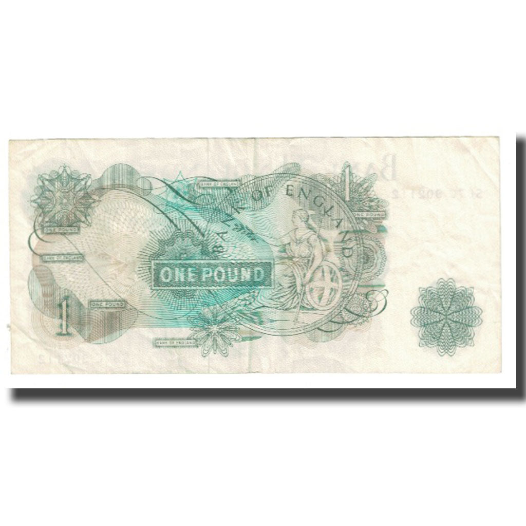 Banconote, Gran Bretagna, 1 Pound, KM:374g, BB