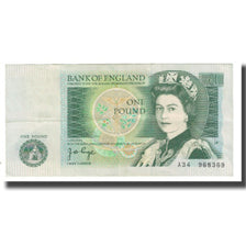 Banknote, Great Britain, 1 Pound, KM:377a, EF(40-45)