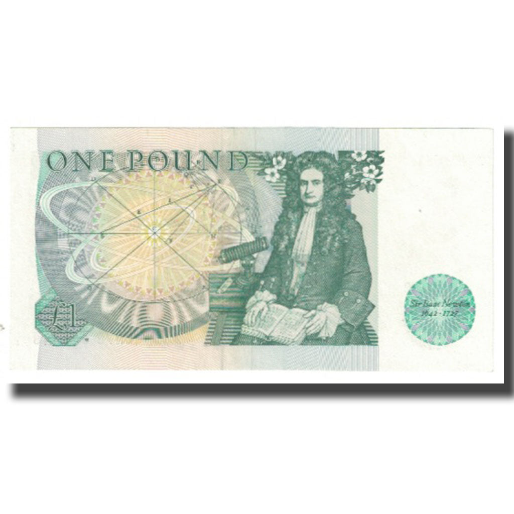 Banknote, Great Britain, 1 Pound, KM:377a, AU(55-58)