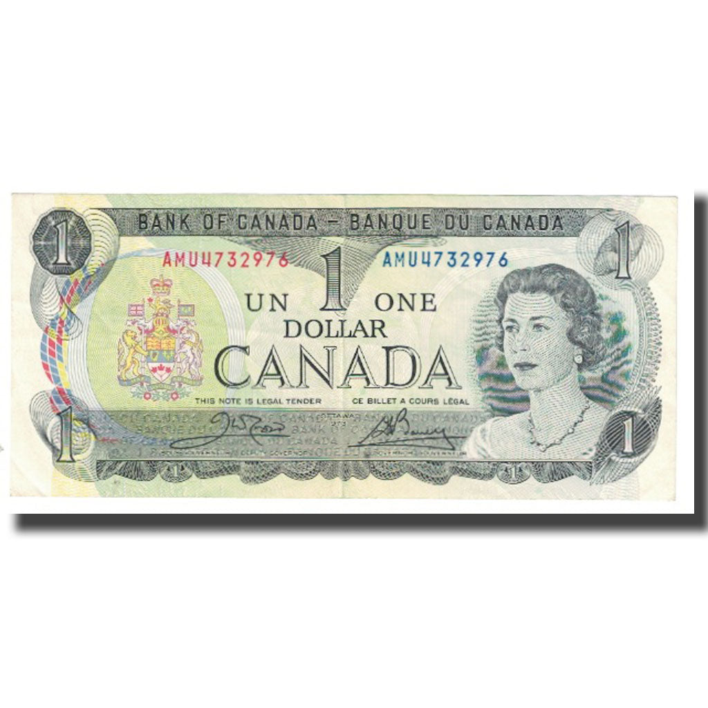 Banknote, Canada, 1 Dollar, 1973, KM:85a, AU(55-58)