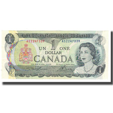 Nota, Canadá, 1 Dollar, 1973, KM:85a, AU(55-58)