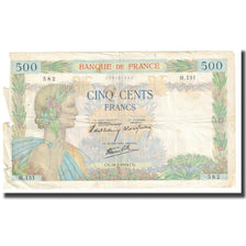 Frankreich, 500 Francs, La Paix, 1940, P. Rousseau and R. Favre-Gilly