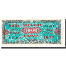Francja, 1000 Francs, 1945 Verso France, 1944, EF(40-45), Fayette:VF27.3