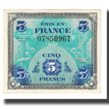 France, 5 Francs, Flag/France, 1944, UNC(63), Fayette:VF17.1, KM:115a