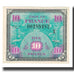 France, 10 Francs, Flag/France, 1944, AU(50-53), Fayette:18.02, KM:116a