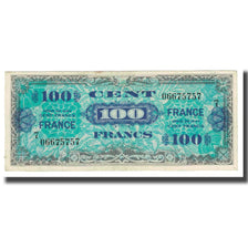 France, 100 Francs, 1945 Verso France, 1944, EF(40-45), Fayette:VF25.08, KM:123c