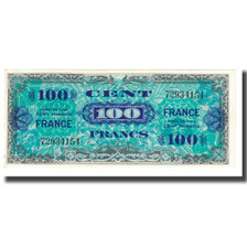 France, 100 Francs, 1945 Verso France, 1944, UNC(63), Fayette:VF25.05, KM:123c