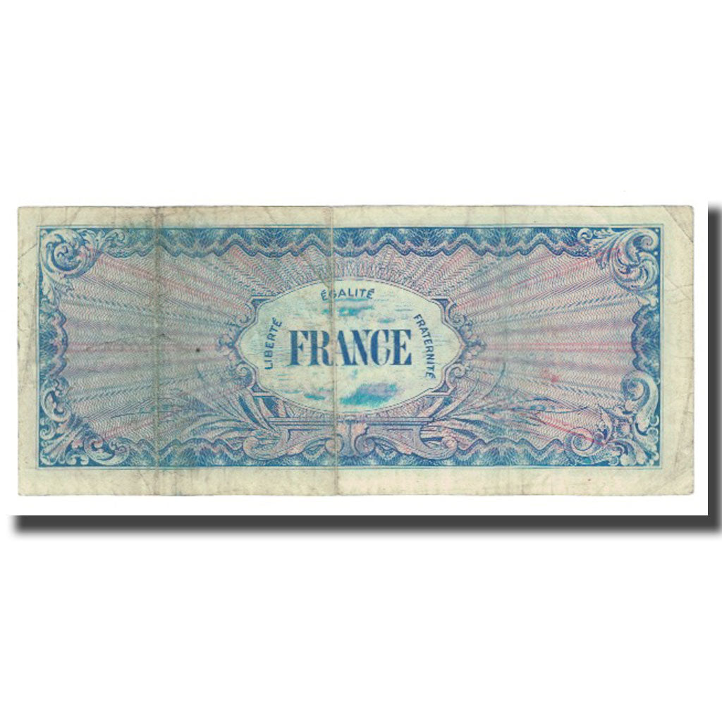 France, 100 Francs, 1945 Verso France, 1944, TB+, Fayette:VF25.6, KM:123c